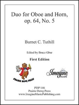 Duo for Oboe and Horn, Op. 64, No. 5 Oboe & French Horn cover